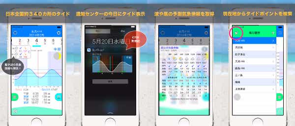 SurfTide7のアプリ