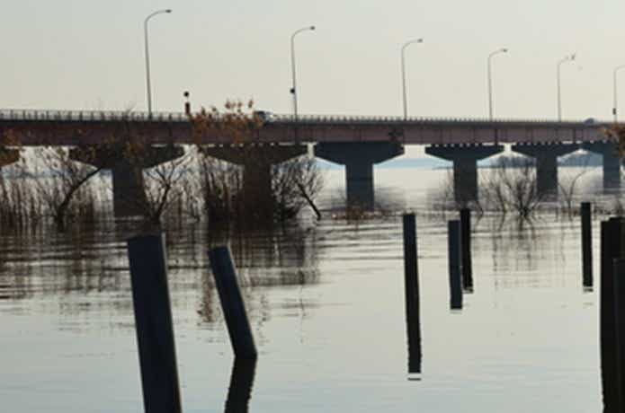 霞ヶ浦のバス釣り本湖の画像