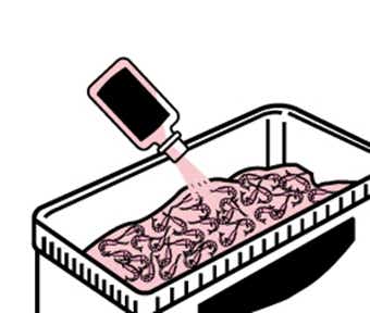 コマセの配合エサの作り方