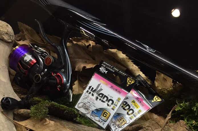 釣武者の釣り具の画像