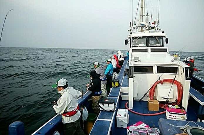 キンメダイの船釣りの画像