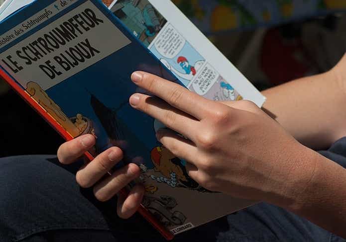 コミックを読む