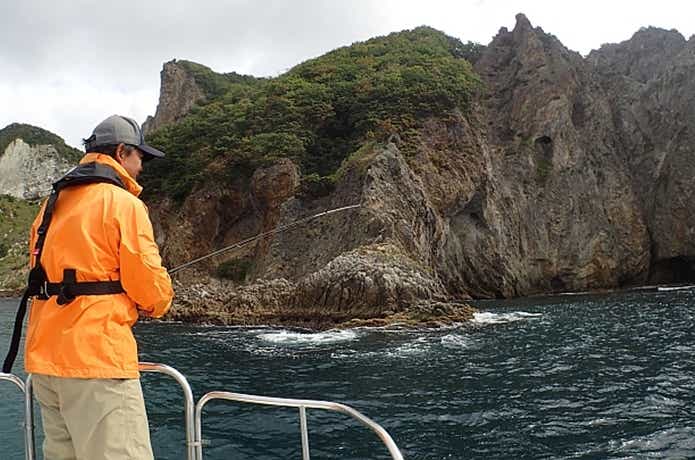 アイナメ釣りの画像