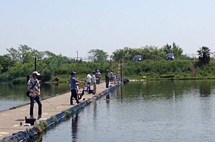 吉羽園　桟橋
