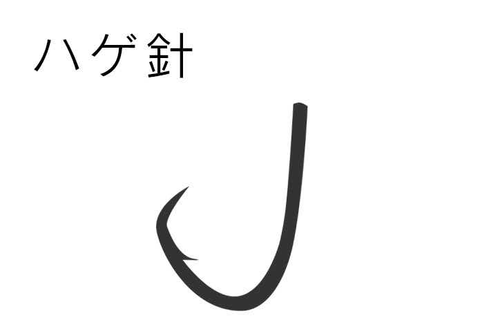ハゲ針