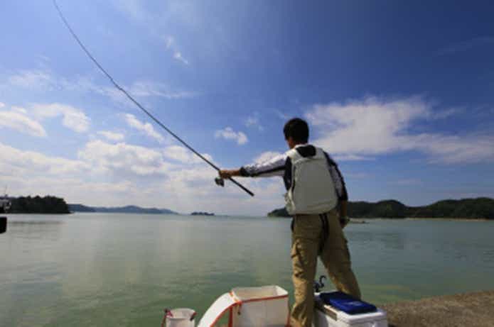 紀州釣り・食わせ餌の投入