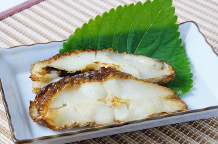 ヒラメの塩焼きの画像