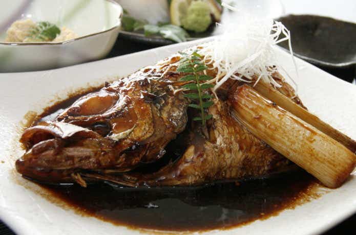 ムツの煮付けの美味しそうな画像