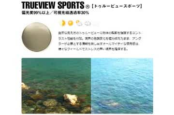 ジールのトゥルービュースポーツレンズの画像