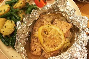シイラのホイル焼きの画像