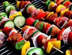 バーベキューの画像