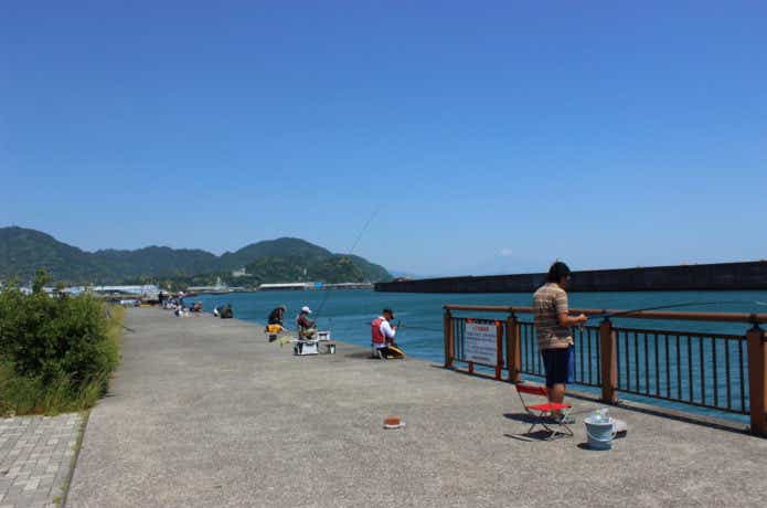 焼津の足場の良い釣り場