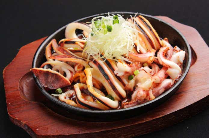 スルメイカのゴロ焼きの画像