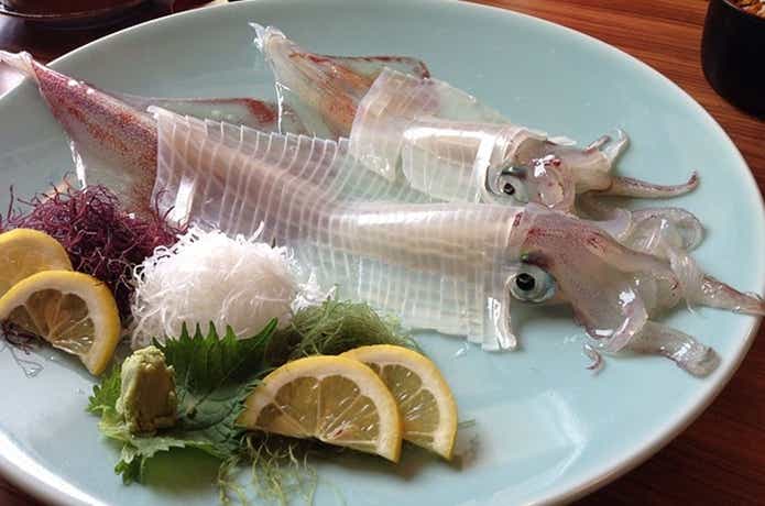 スルメイカの料理の画像