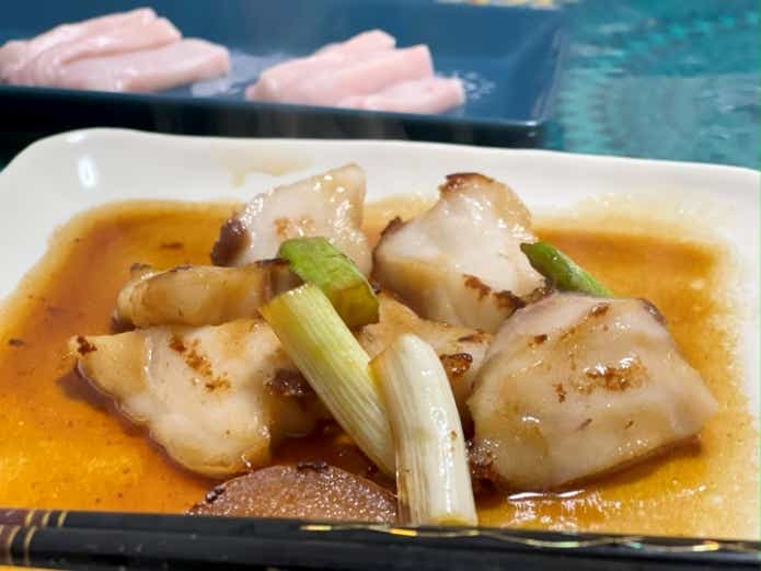アブラボウズの照り焼き