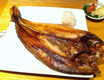 ホッケ塩焼き
