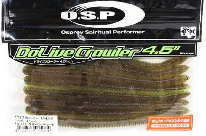 OSP ダイワ ドライブクローラー みみずぅネコストレートボトムアップ