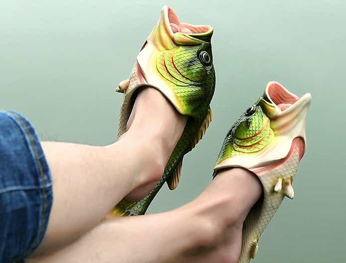 魚サンダル