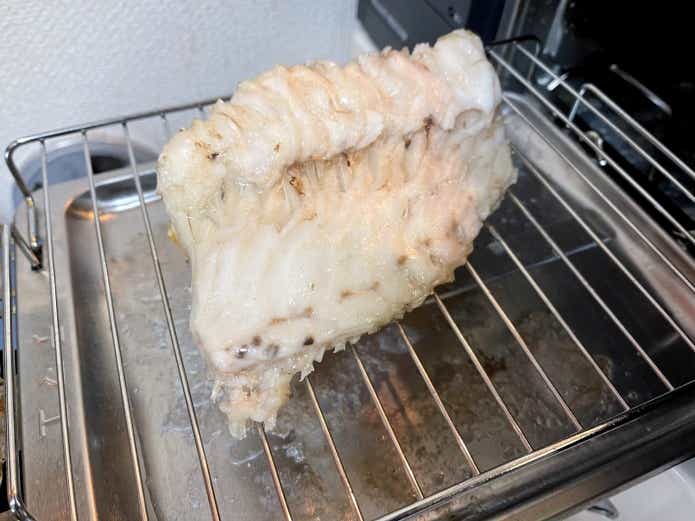 アブラボウズの塩焼き
