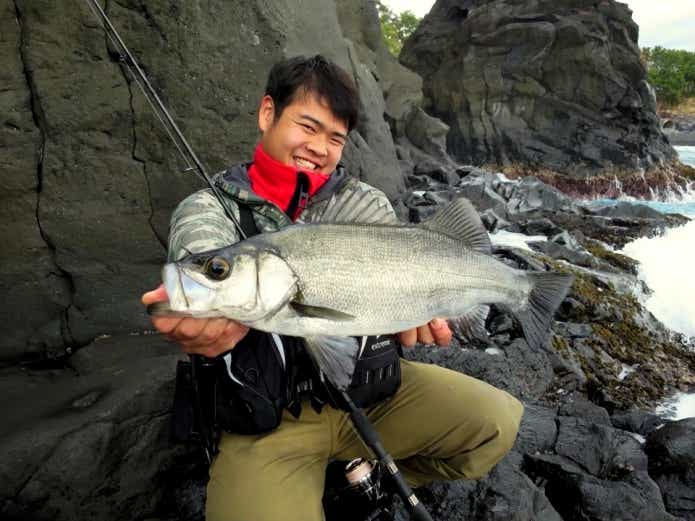 ヒラスズキ釣り