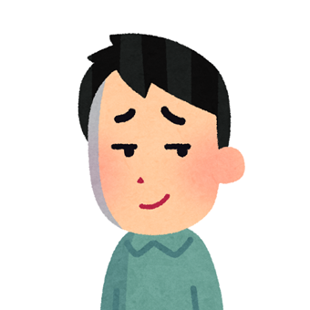 ニヒルな男