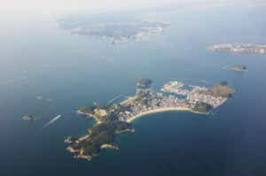 篠島航空写真
