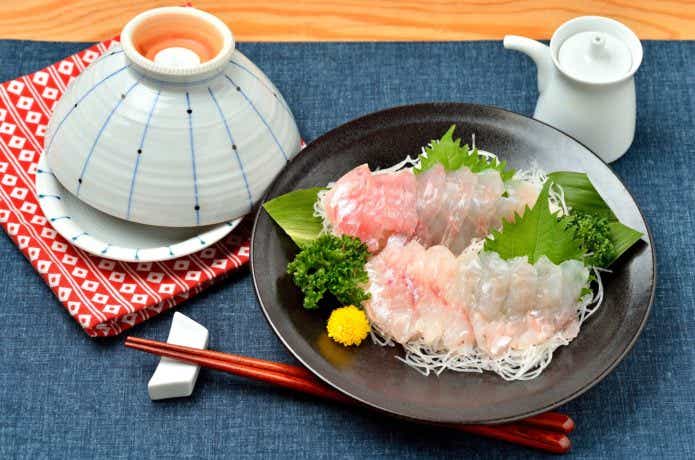 アマダイの料理