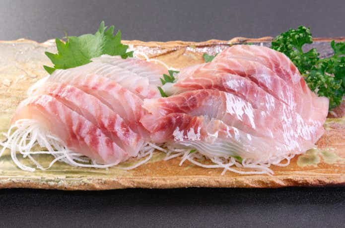 ハナダイのお刺身