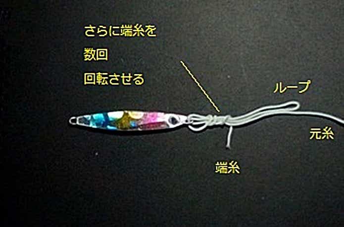 完全結びの結び方手順4の画像