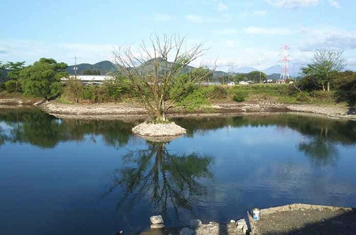 408クラブの池