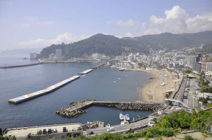 熱海の釣り場