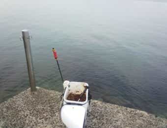 だんご釣りで遠投をする為