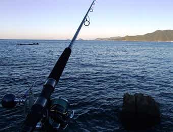地磯からのショアジギング