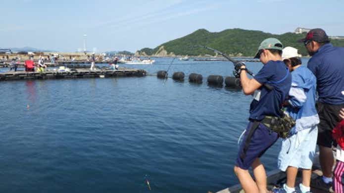 じゃのひれの釣り堀の画像