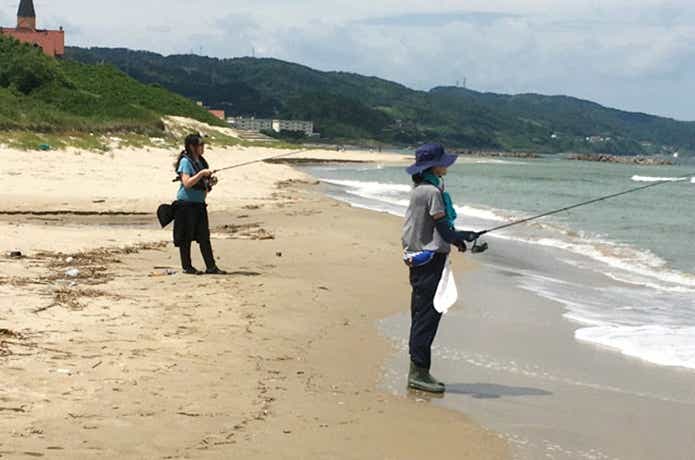 サーフでの釣り