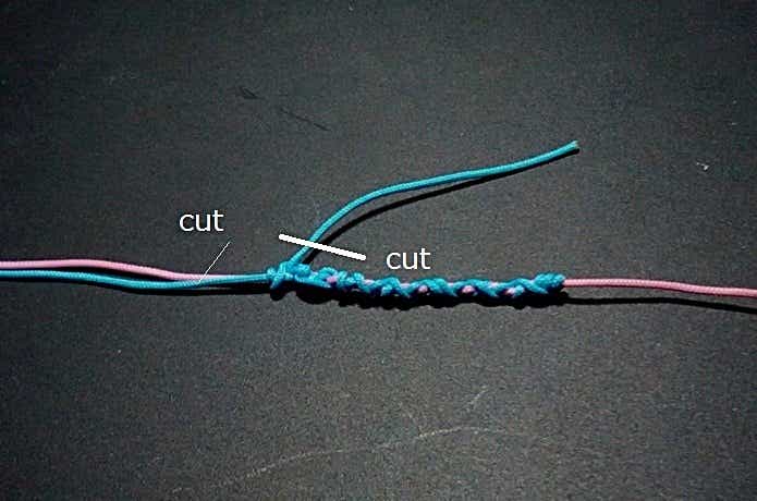 ミッドノットの結び方手順7の画像
