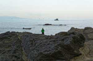 城ヶ島で釣りの画像