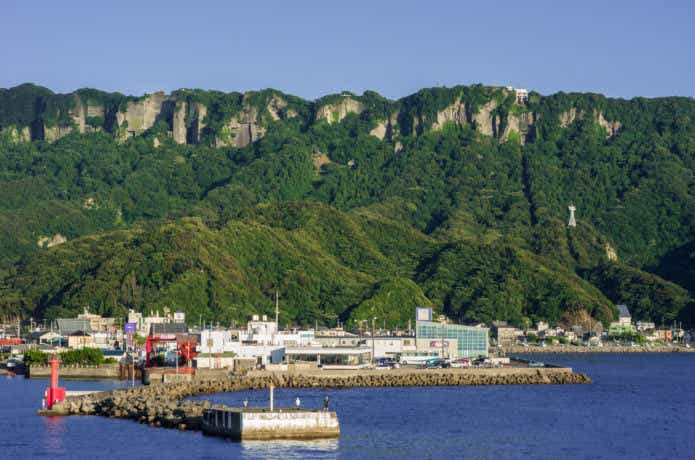 富津の釣り場の画像