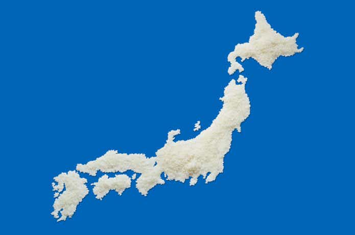 日本列島のイメージ画像