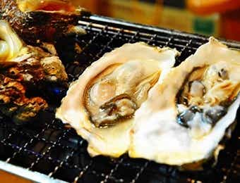 船越漁港の牡蠣