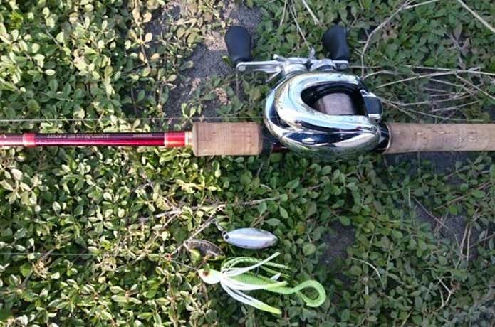 スピナーベイト、ベイトタックル