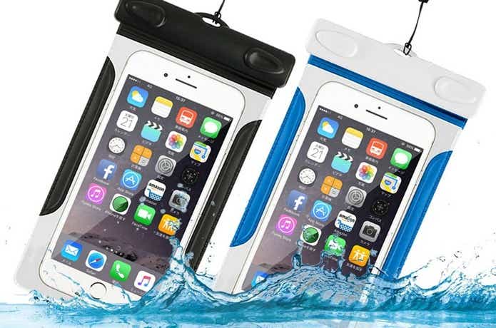 iPhoneの防水ケース