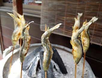 アユの塩焼き