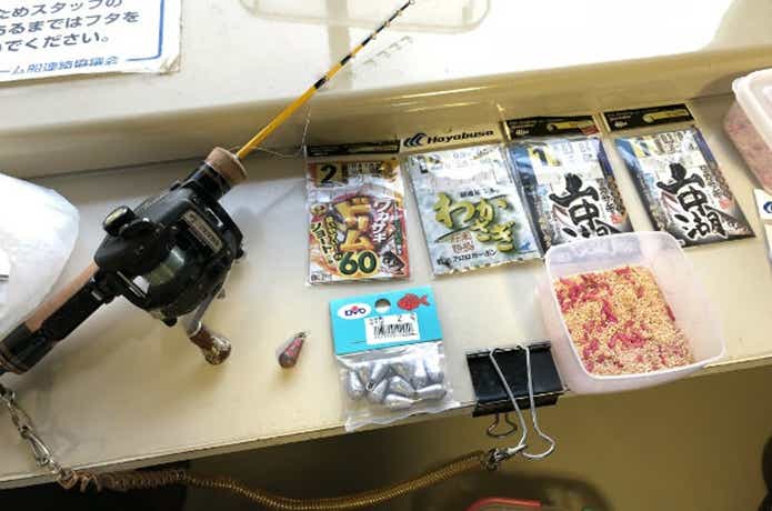 ワカサギ釣りの道具と仕掛け