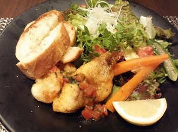 鯛の揚げ物
