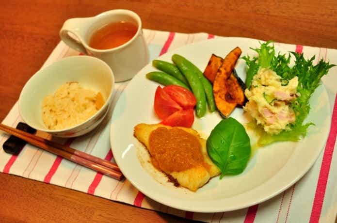 カレイのムニエル