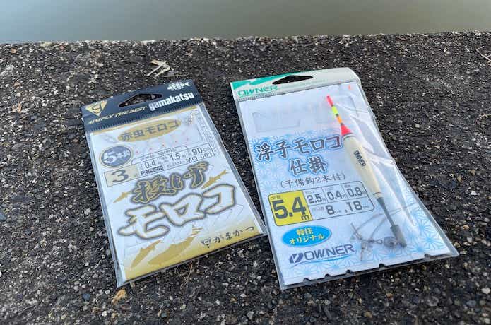 ホンモロコの仕掛