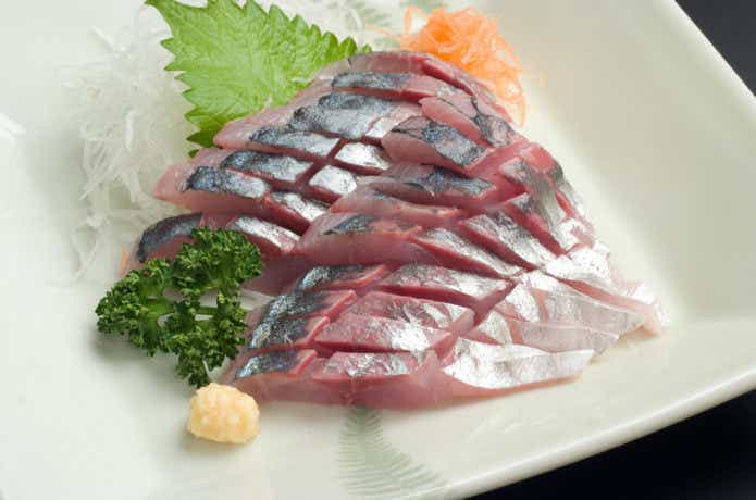 アジの刺身