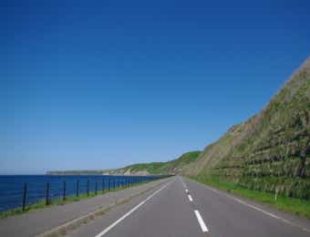 道路　海