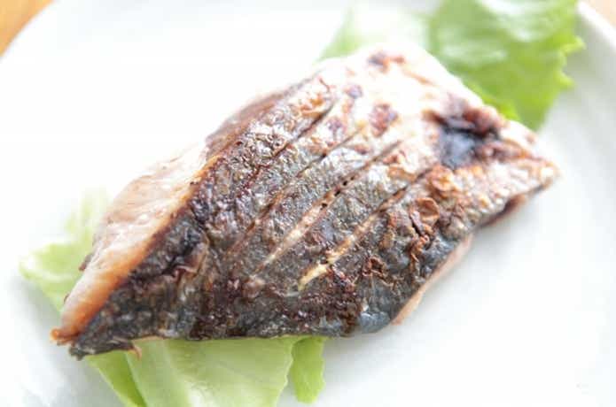 カレイの塩焼き